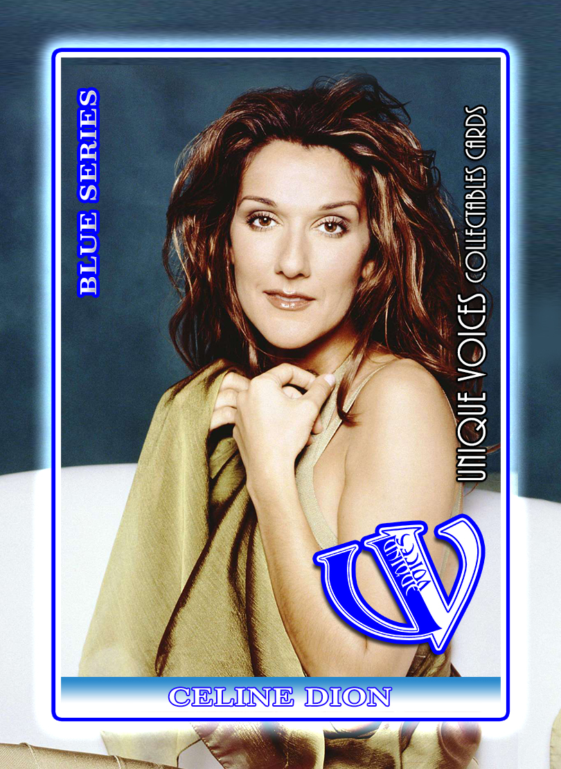 Celine Dion Blue Card